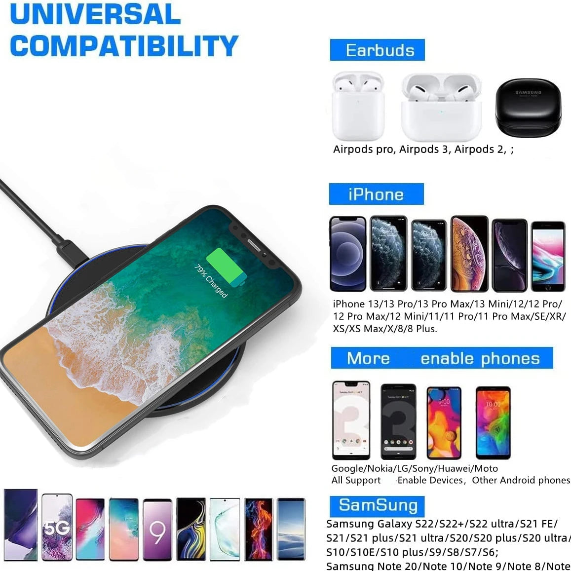 PowerPulse 30W Wireless Charger