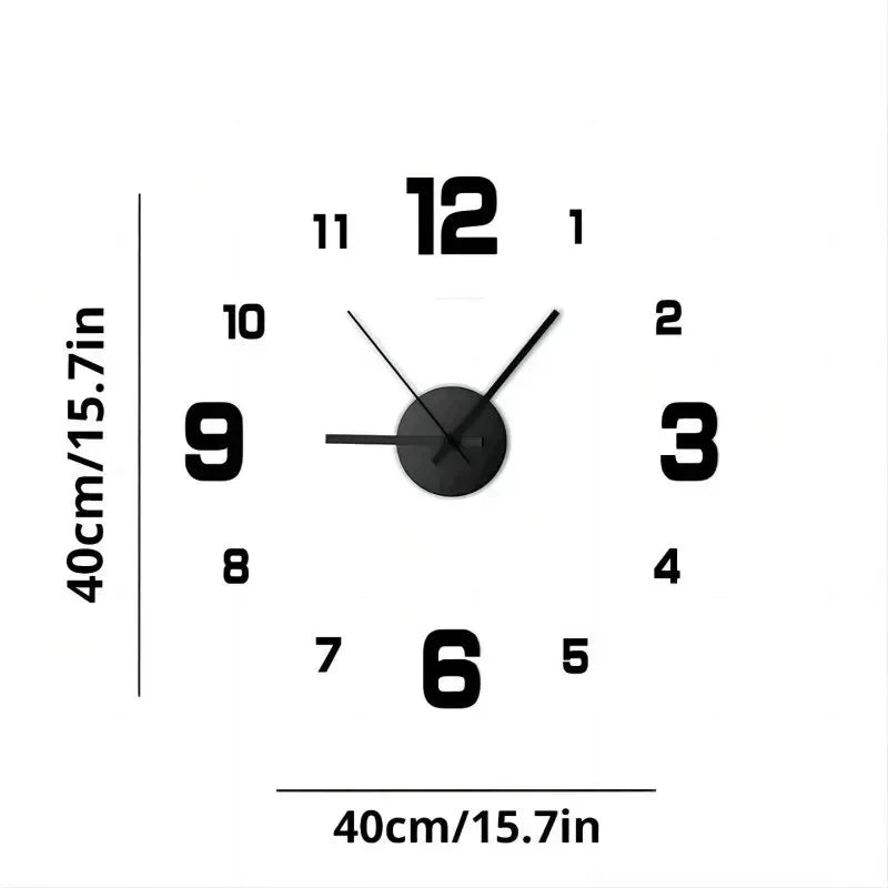 ReflectoTime 3D Wall Clock