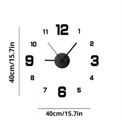 Reloj de pared 3D ReflectoTime